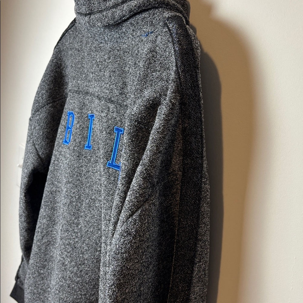 NFL Buffalo Bills heather Gray Sweatshirt women’s size XL with black Blue Trim - Picture 7 of 9